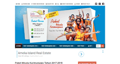 Desktop Screenshot of infokarimunjawa.com