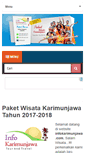Mobile Screenshot of infokarimunjawa.com